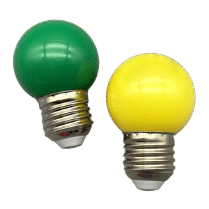 Colored bulb-G45