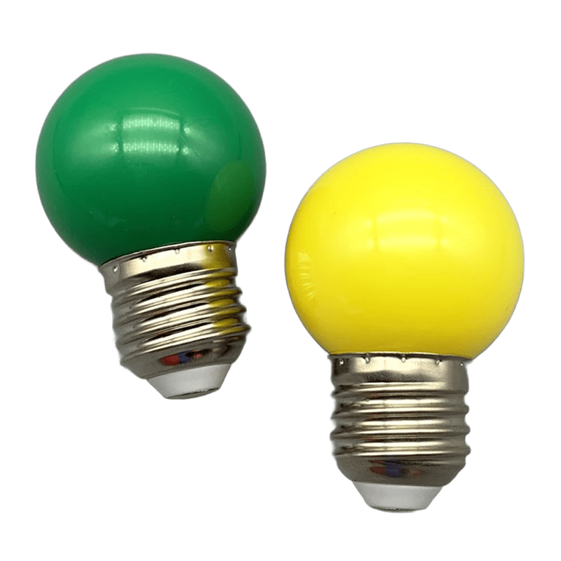 Colored bulb-G45